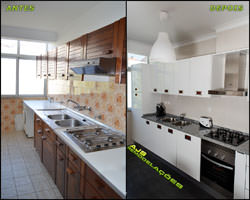 Cozinha Antes e Depois